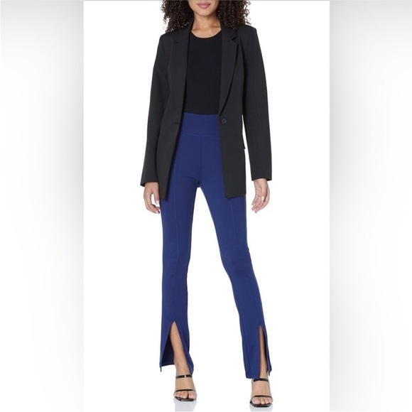 NWT the drop uma high rise fitted slit‎ front flare pull on pant size 5x - Picture 1 of 10